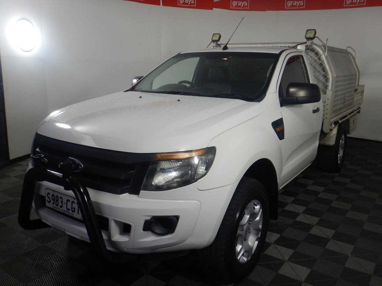 2013 Ford Ranger XL 3.2 (4x4) PX Turbo Diesel Automatic Cab Chassis