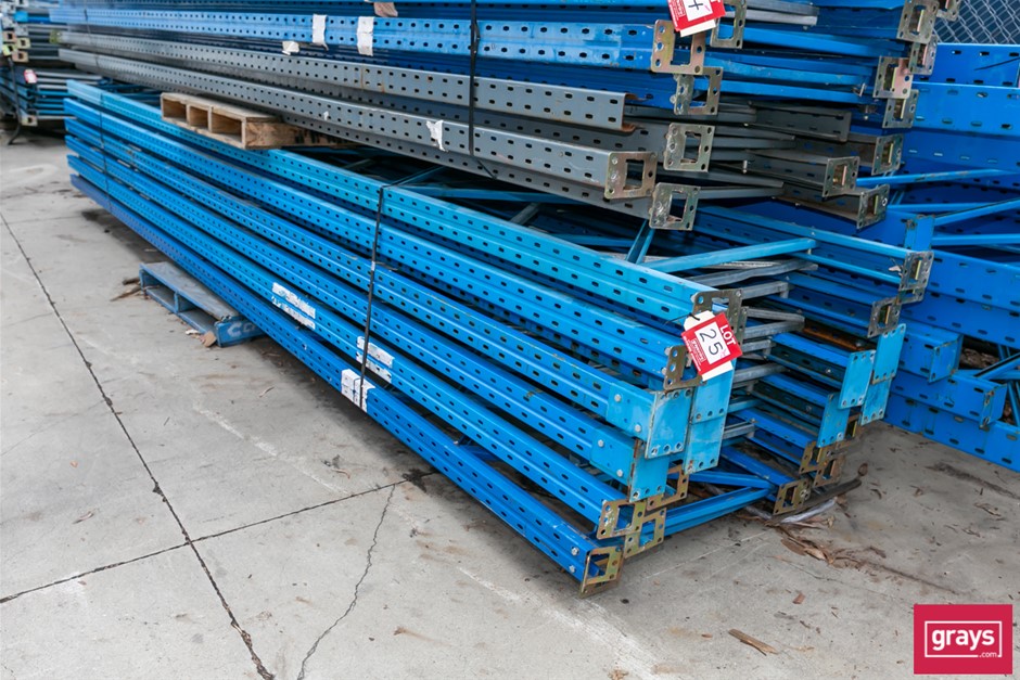 Qty Approx 12 x End Frames for Pallet Racking Auction (0025-5046969 ...