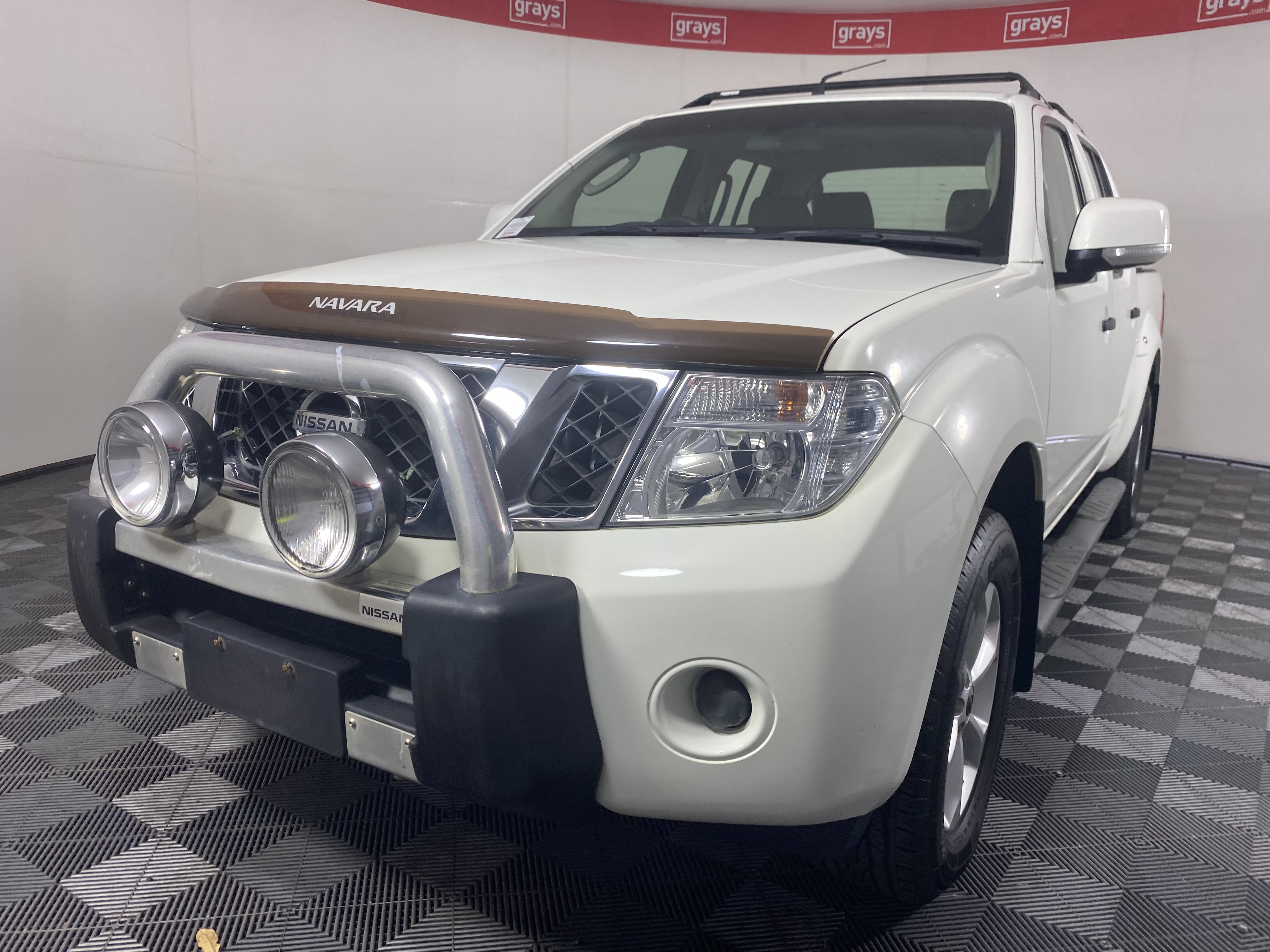 2013 Nissan Navara 4X4 ST D40 Turbo Diesel Automatic Dual Cab Auction ...