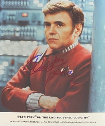 Star Trek original Walter Koenig hand signed vintage print Auction ...