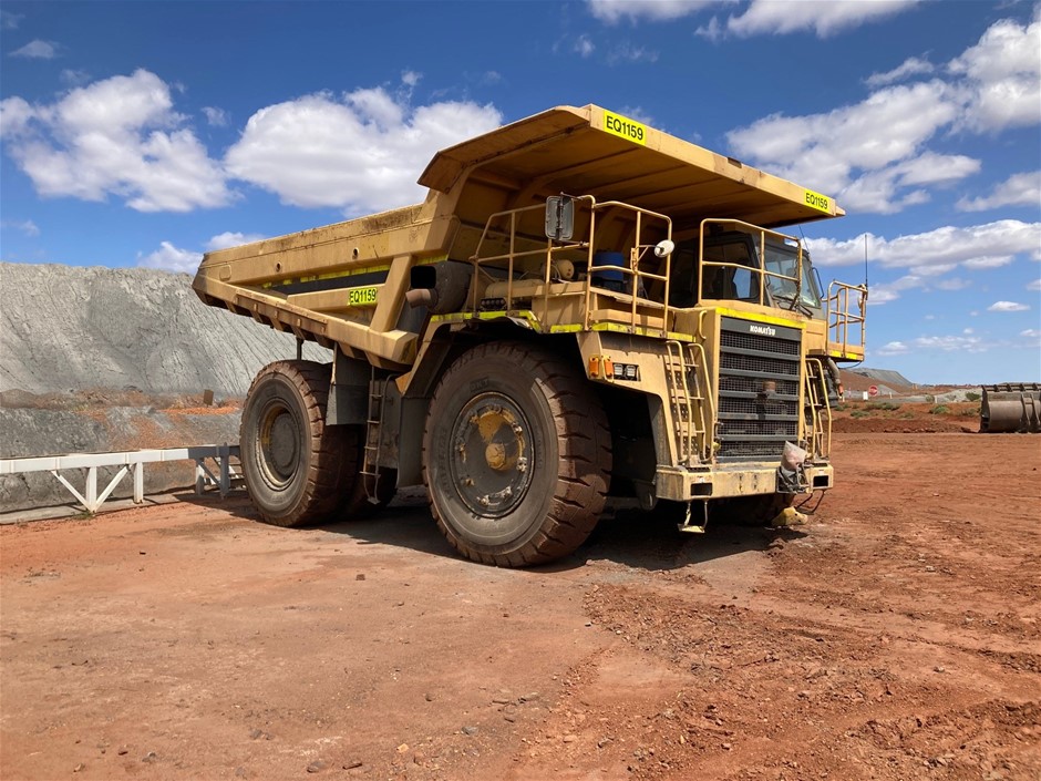 3x Komatsu 785-5 Rigid Dump Trucks Auction (0007-9038794) | Grays Australia