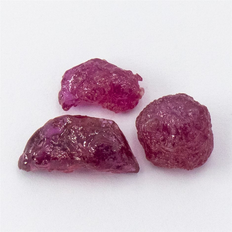 12.85ct Stunning Luxurious Rough Ruby Parcel Auction (0001-2540553 ...