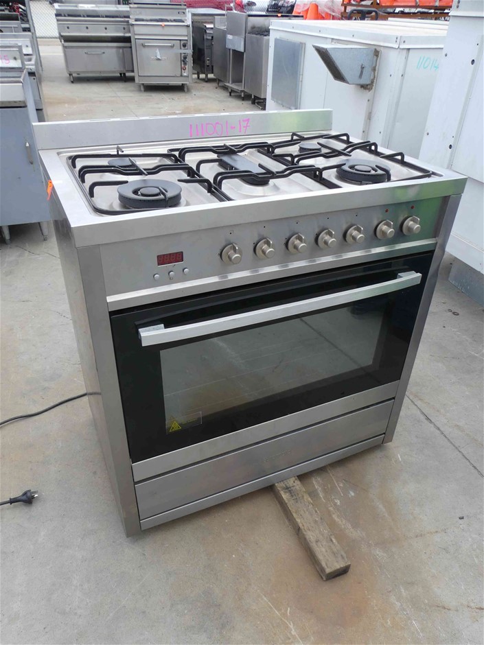 Euromaid EGE9TS 5 Burner Cooker and Oven Auction (0017-3020867) | Grays ...