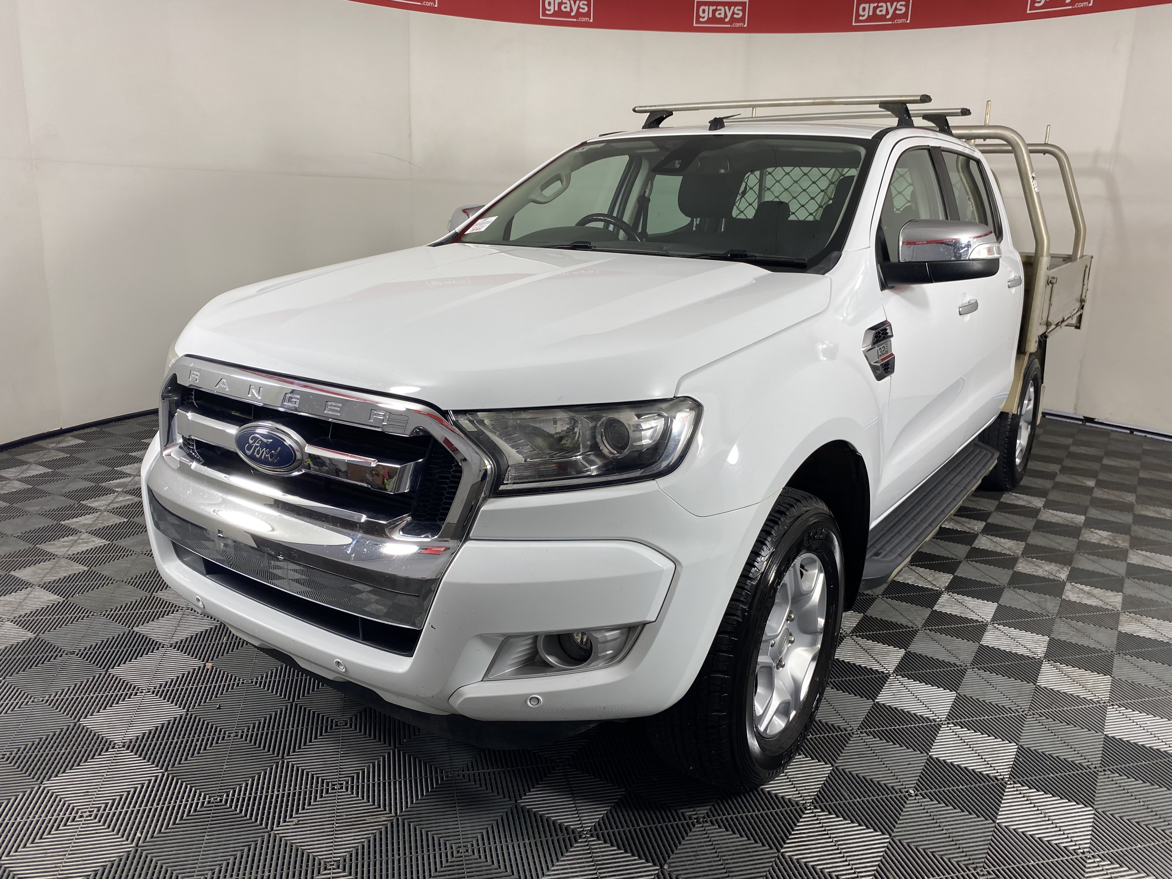 2017 Ford Ranger XLT 4X4 PX II Turbo Diesel Automatic Dual Cab Auction ...