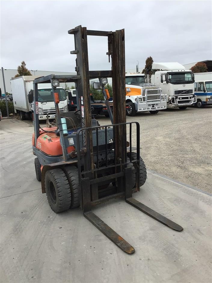 Toyota Counterbalance Forklift Auction (0002 3020858) Grays Australia