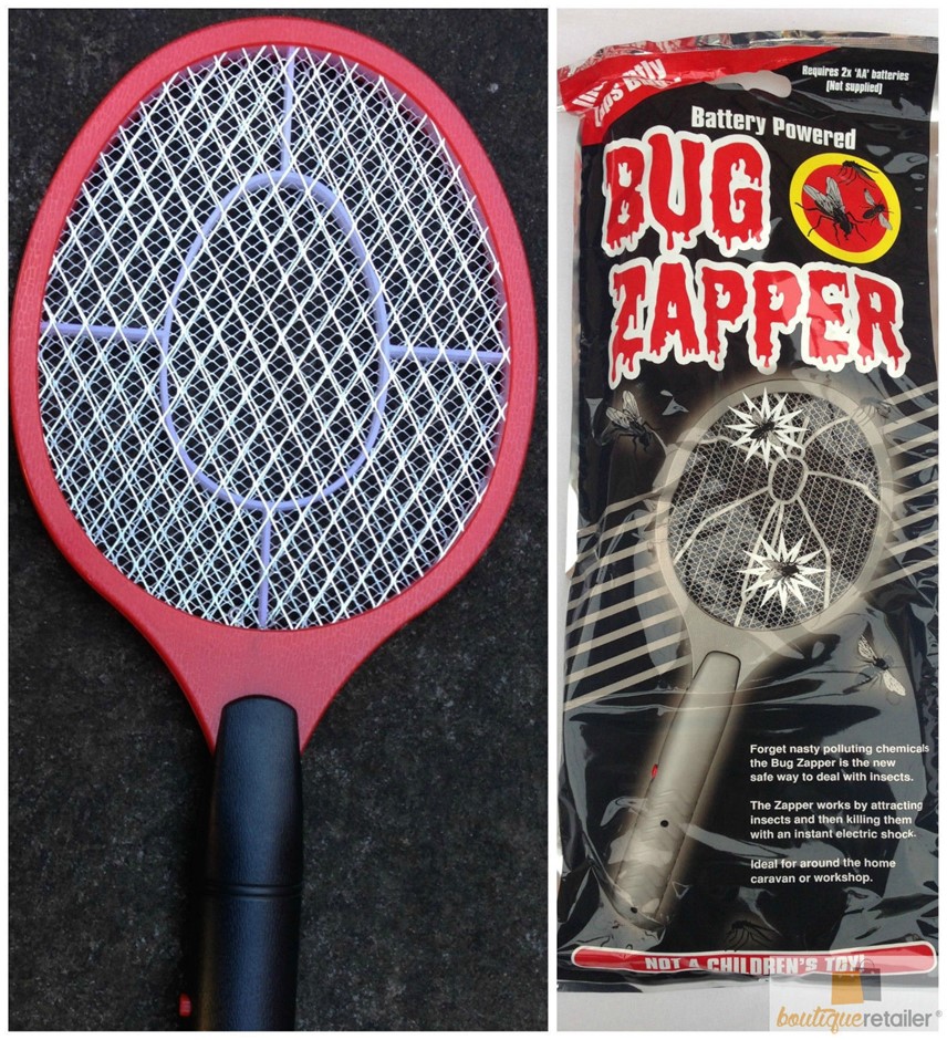 BUG ZAPPER RACKET Pest Swatter Net Racqu