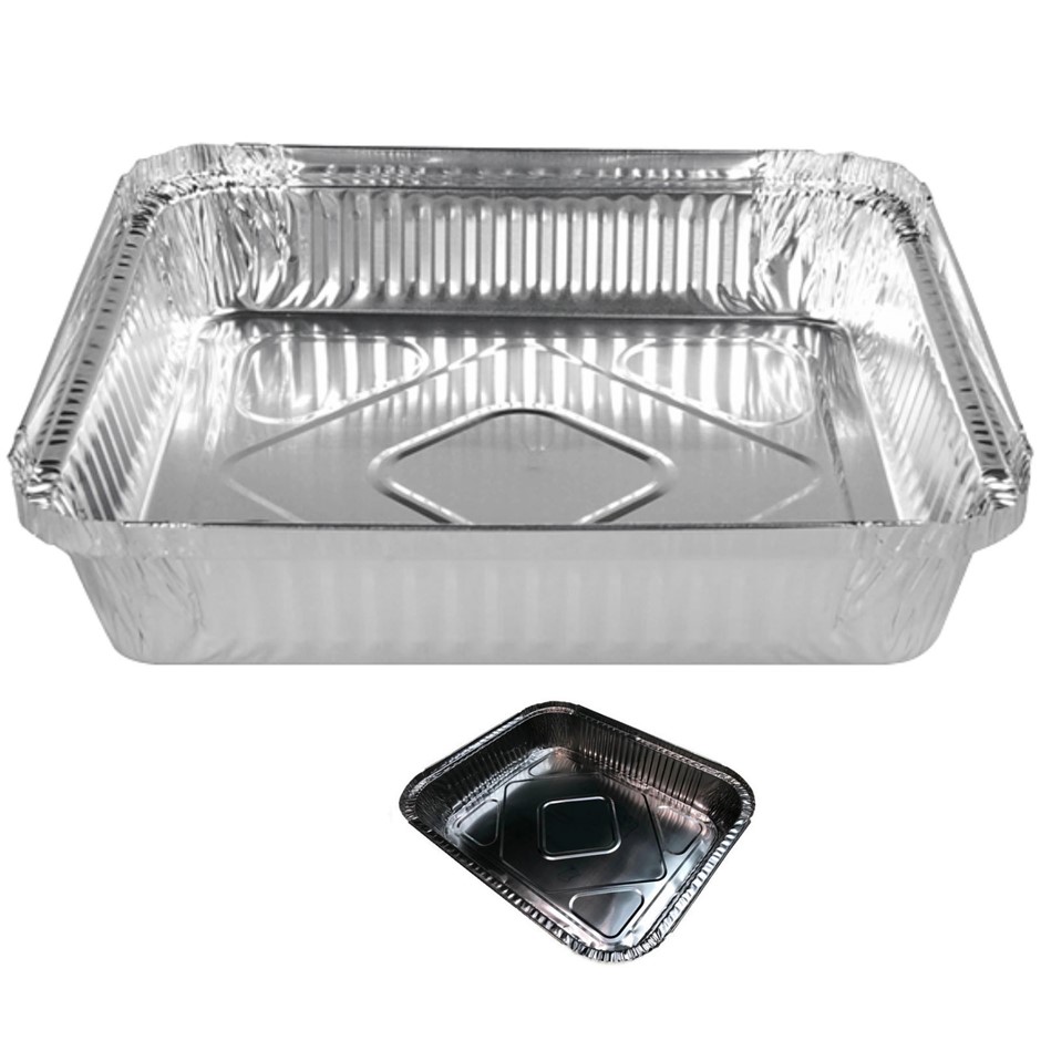 240x ALUMINIUM FOIL Trays Large Tray BBQ