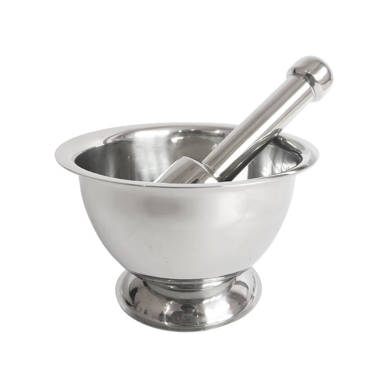 12cm Stainless Steel Mortar And Pestle S