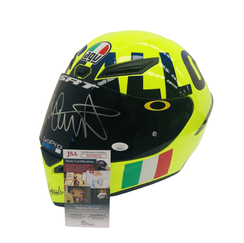 Valentino rossi sale signed helmet