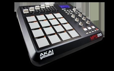 Akai MPD26 USB/Midi 16 Pad Contoller wit