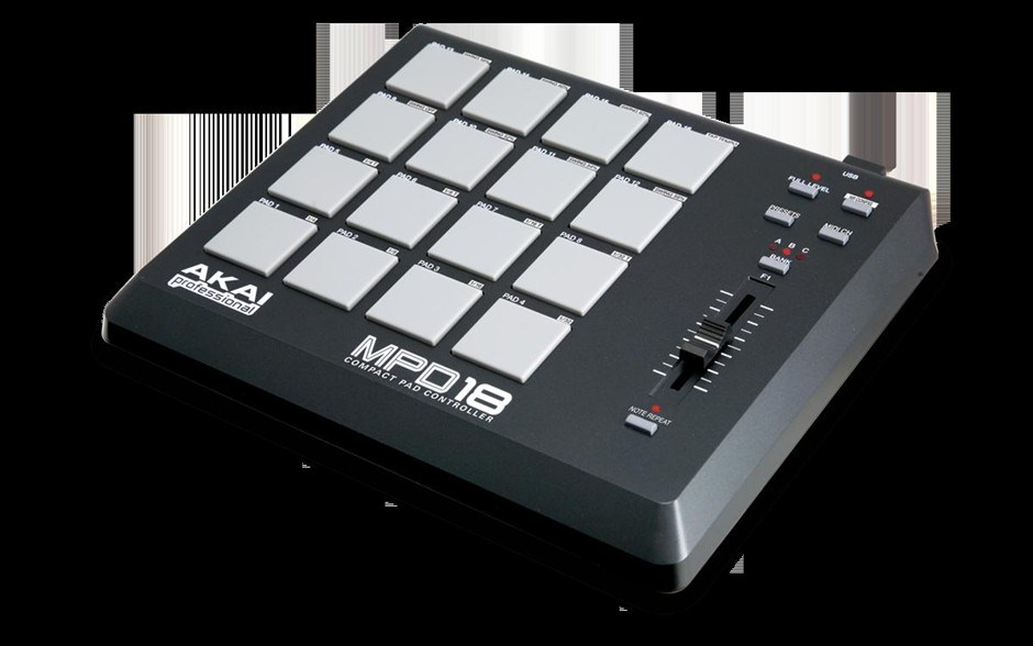 Akai Pro MPD18 Drum Machine Pad Controll