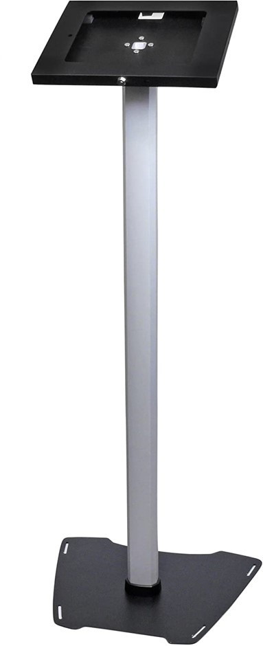 STARTECH Black & Silver Lockable Tablet Mount, Metal Construction, Fixed He