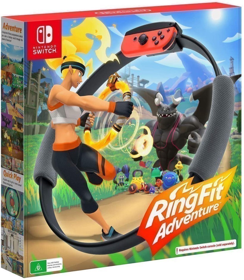 NINTENDO Ring Fit Adventure.  Buyers Note - Discount Freight Rates Apply to