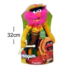The Muppets Animal Poseable Plush Doll