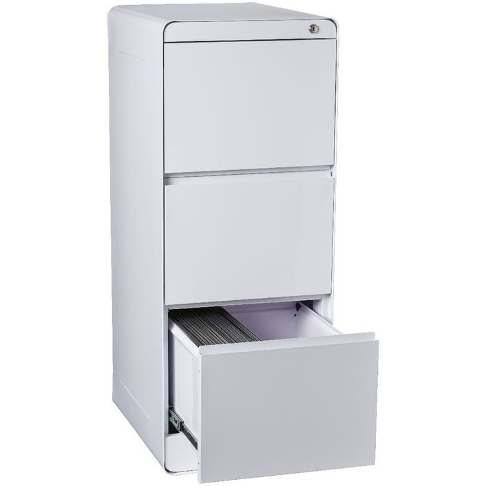 Otto Venturo 3 Drawer Filing Cabinet White Auction 0038 2185375 Grays Australia