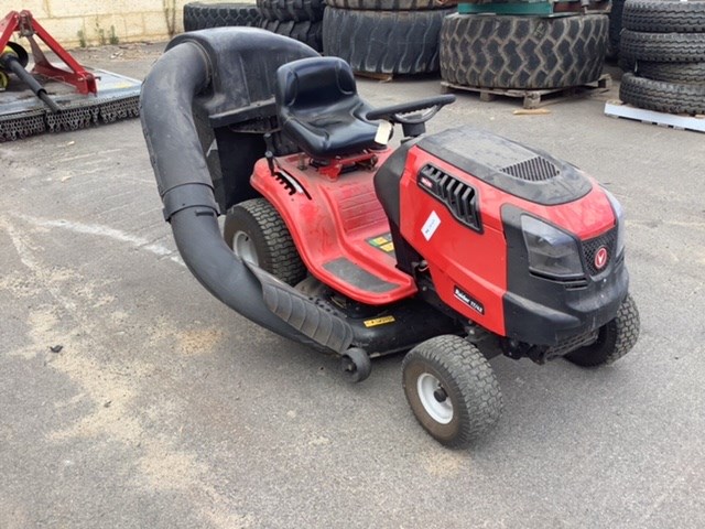 Rover ride on online mower catcher