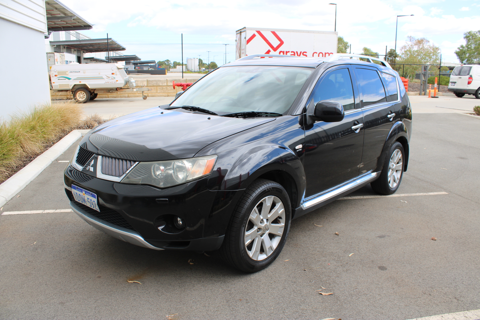 2009 Mitsubishi Outlander XLS ZG CVT 7 Seats Wagon Auction (0001 ...