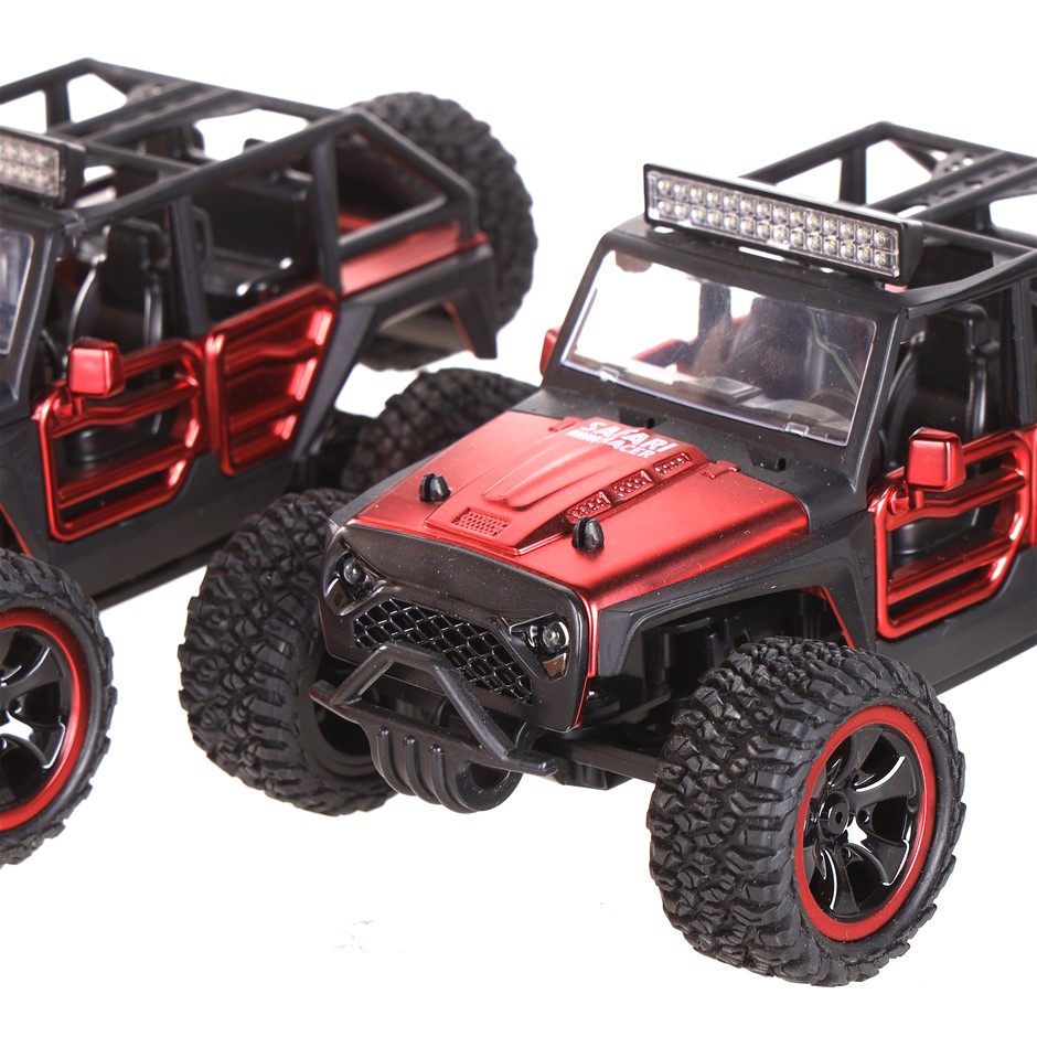 Power Craze high quality Safari Racer RC, Red