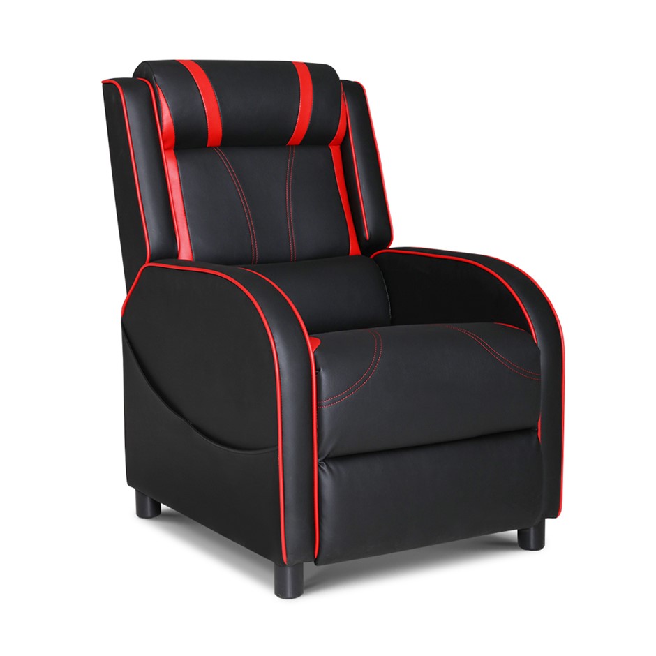 Artiss Recliner Chair Gaming Racing Armc