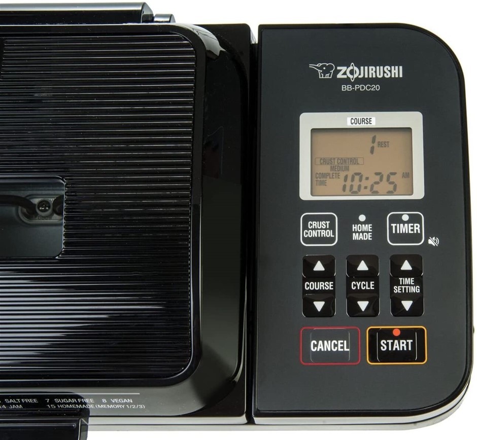 ZOJIRUSHI Home Bakery Virtuoso Plus Bread Maker, 700W, Colour Black