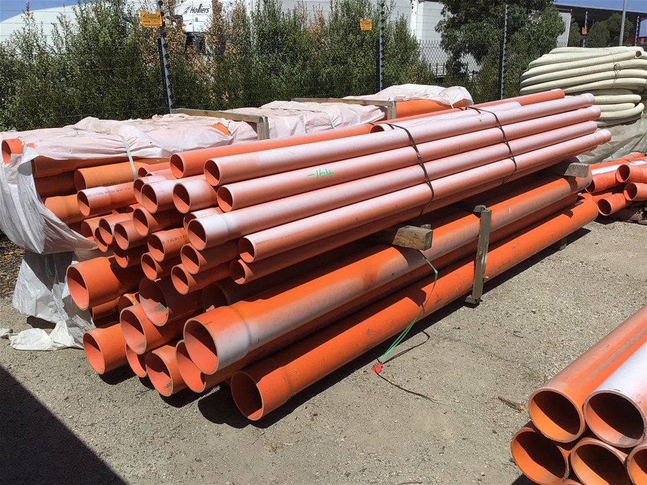 Large qty Assorted PVC Pipes Auction (0064-3021660) | Grays Australia