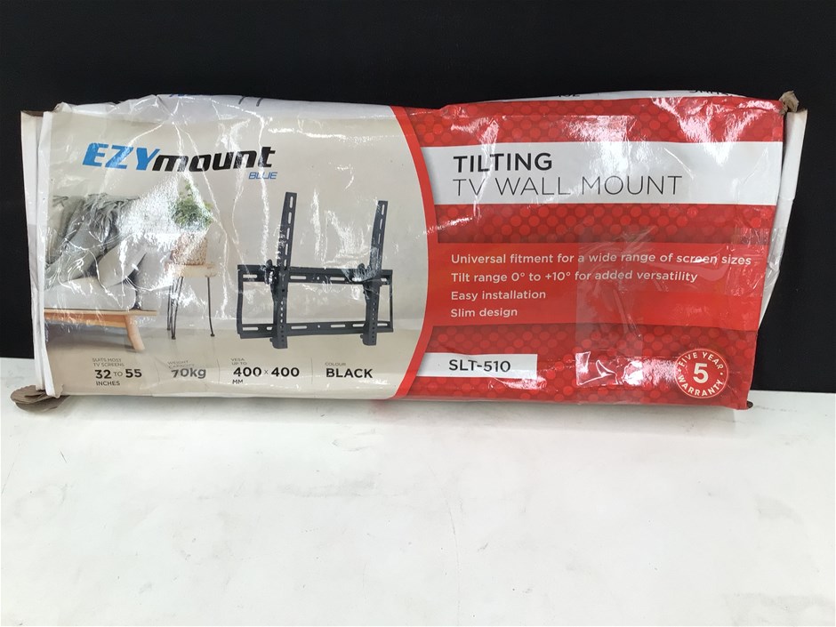 Ezy Mount SLT510 Tilting Tv Wall Mount Auction (00393021854) Grays