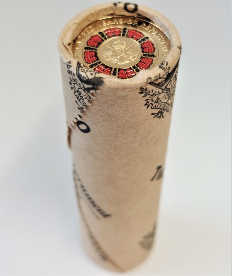 2019 Repatriation Coloured $2 Coin RAM Roll Auction (0037-2542383) | Grays Australia