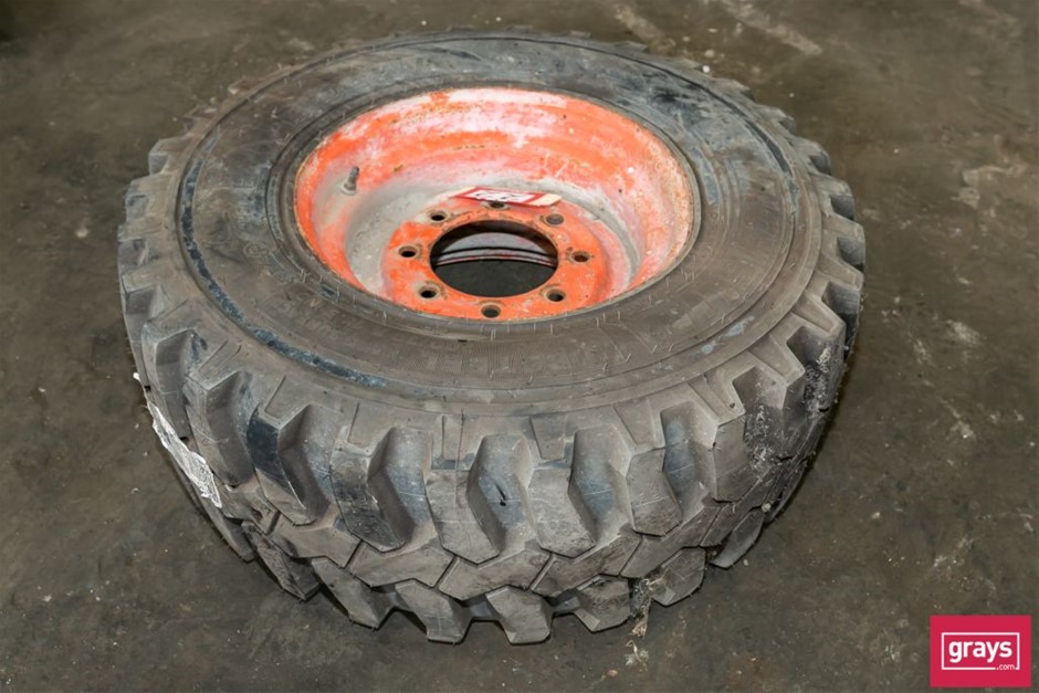 Bobcat Skid Steer Rims Tires BigIron Auctions