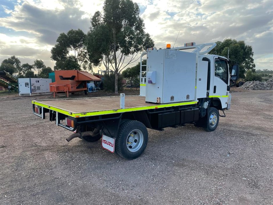 10 Isuzu Nps 300 4x4 Tray Body Truck Auction 0003 Grays Australia