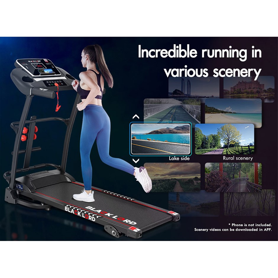 Treadmill outgrew running scenery videos