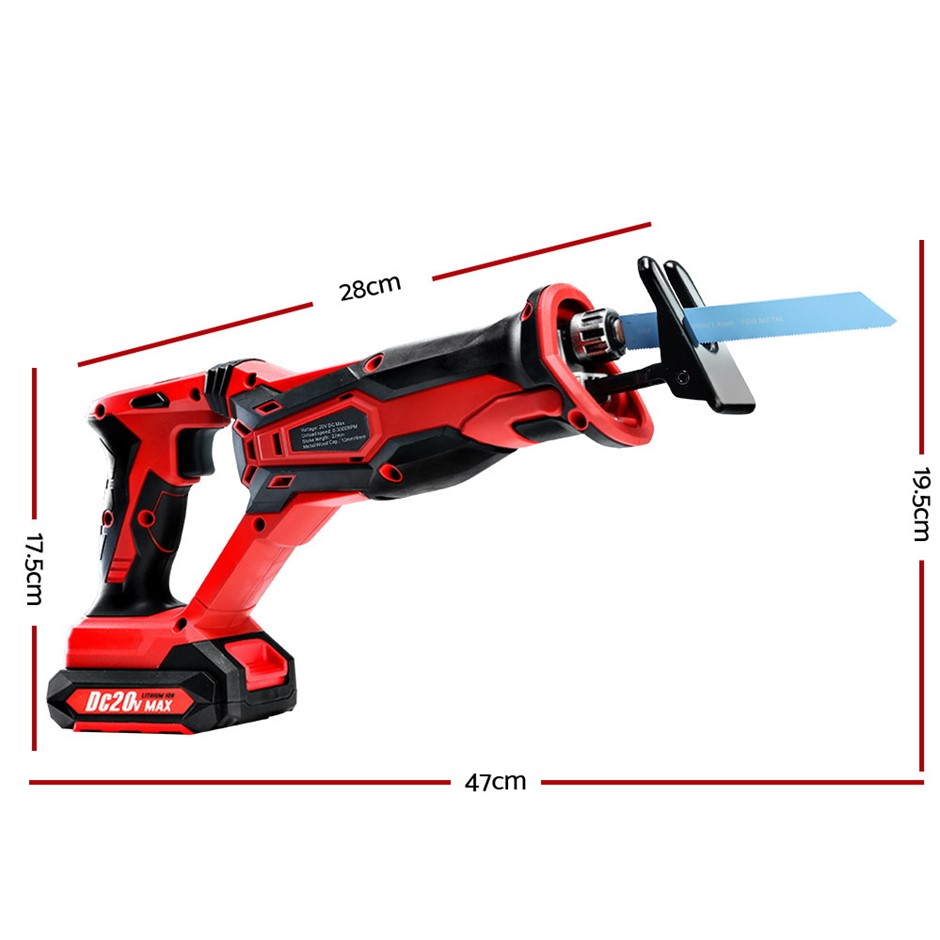 Giantz 18V Lithium Cordless Reciprocatin