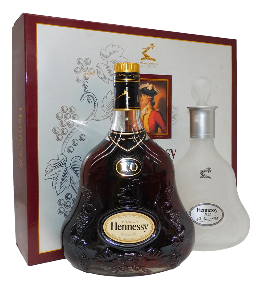 Hennessy X.O Cognac (1 x 700mL), Cognac, France. With bonus