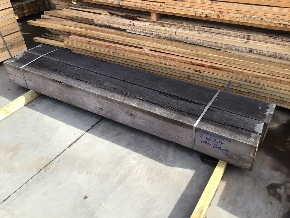 2 x Iron Bark Posts Auction (0062-3021451) | Grays Australia