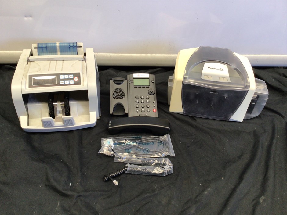 ID Card Printer and Cash Counter Machine Auction (00517038891) Grays