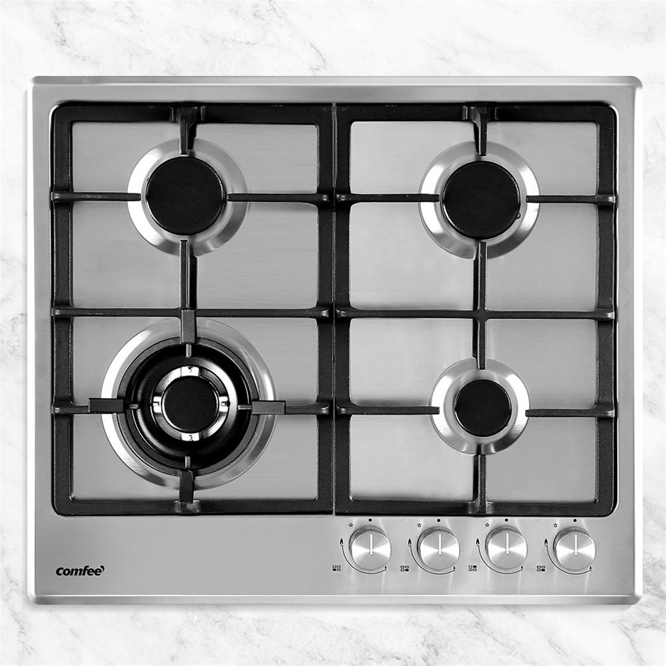 Comfee 60cm Gas Cooktop 4 Burners Stainl