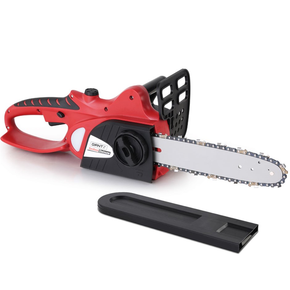 Giantz 20V Cordless Chainsaw - Black and