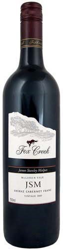 Fox Creek `JSM` Shiraz Cabernet Franc 20