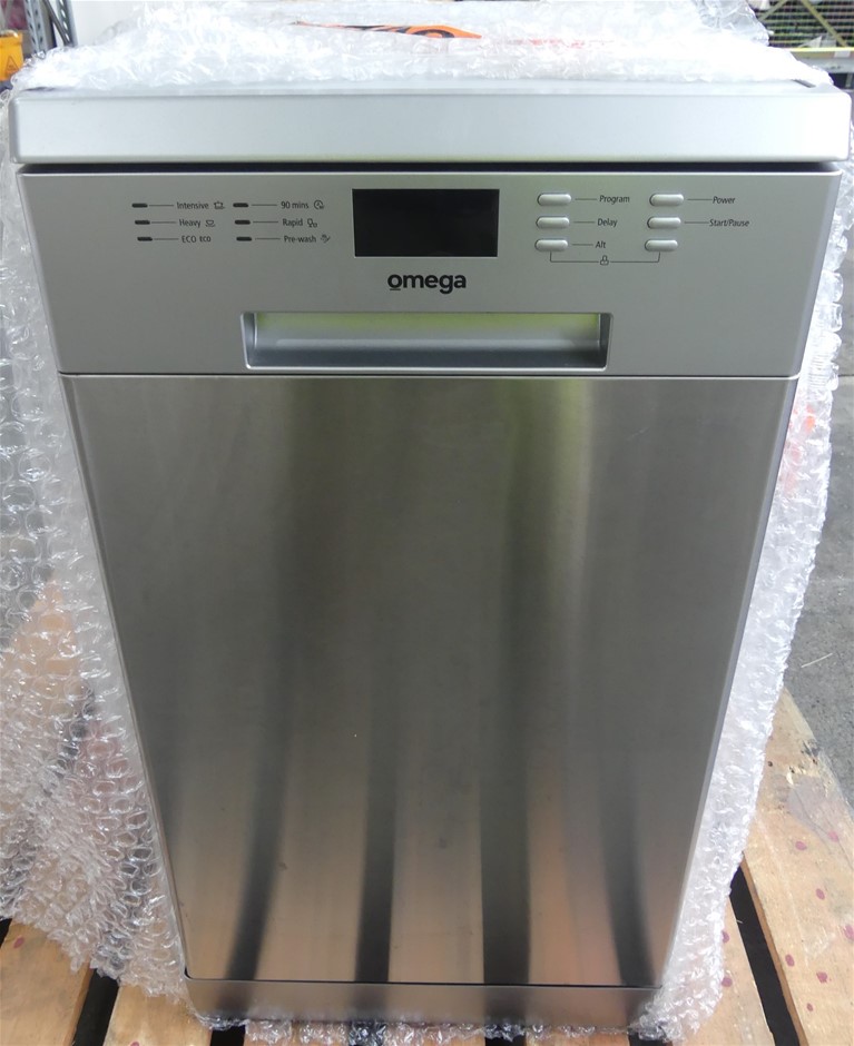 Omega 45cm Freestanding Dishwasher ODW300XN Auction (00422185857