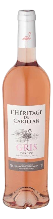 L'Heritage de Carillan IGP Gris Rose NV (6 x 750mL) France Auction ...