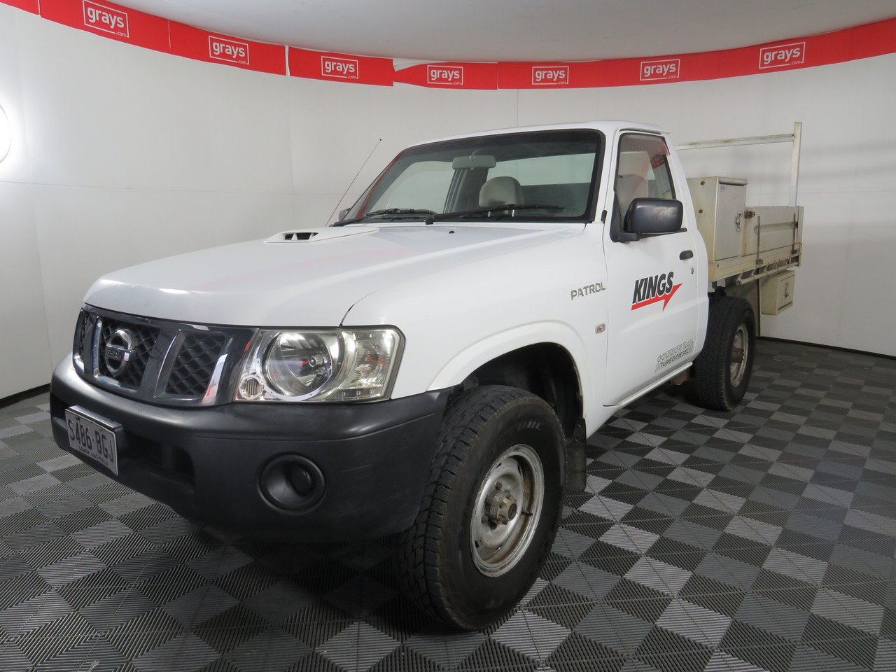 2007 Nissan Patrol DX (4x4) GU Turbo Diesel Manual Cab Chassis Auction ...