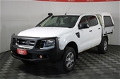 2012 Ford Ranger XL 4X4 PX T/Diesel Auto Crew Cab Chassis