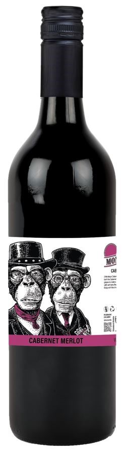 2 Monkeys Cabernet Merlot 2021 (12 x 750mL) SEA