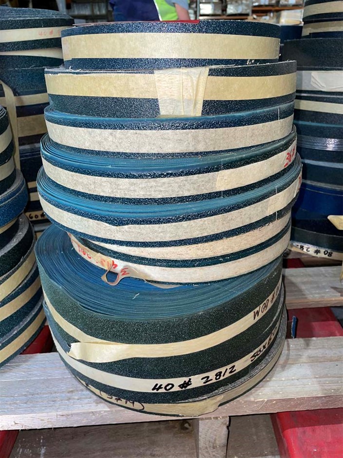 10 x Large Rolls Assorted Sandpaper, Brand SIA, Assorted Sizes and