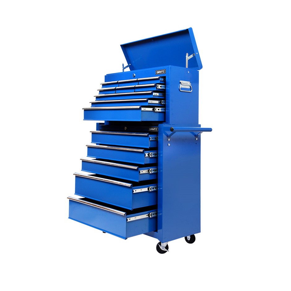 Giantz 14 Drawers Mechanic Tool Box Cabi