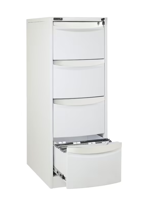 Stilford 4 Drawer Filing White Auction (00752186126) Grays