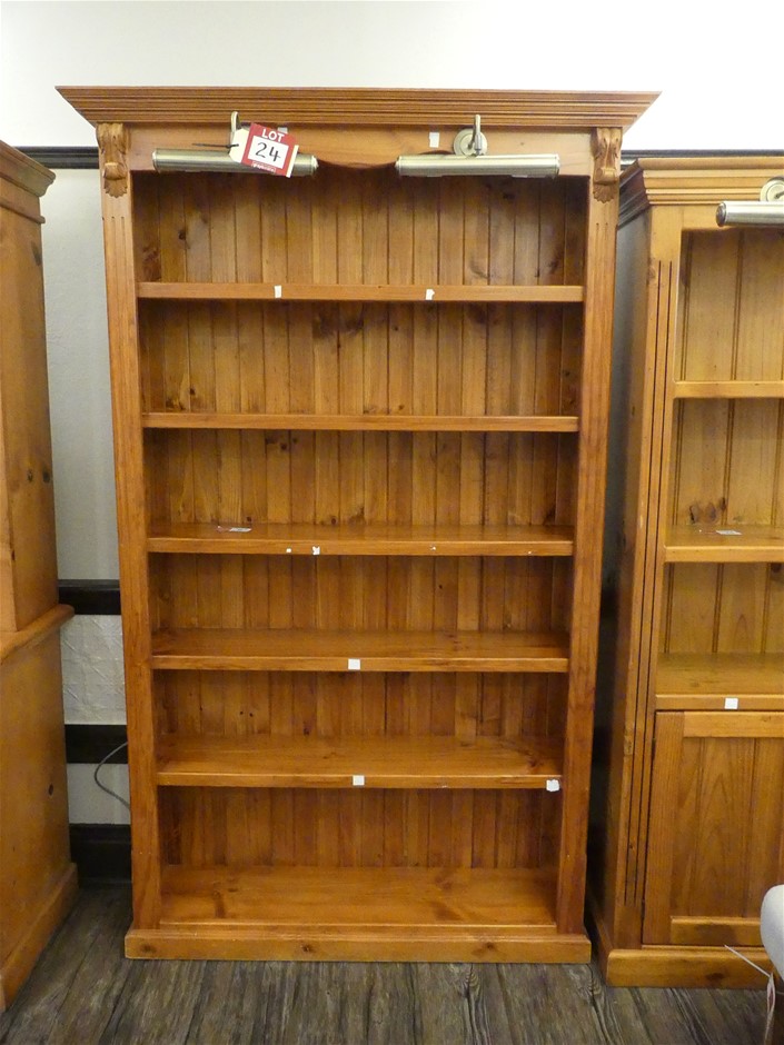 Timber Display Unit with Shelves Auction (00245048806) Grays Australia