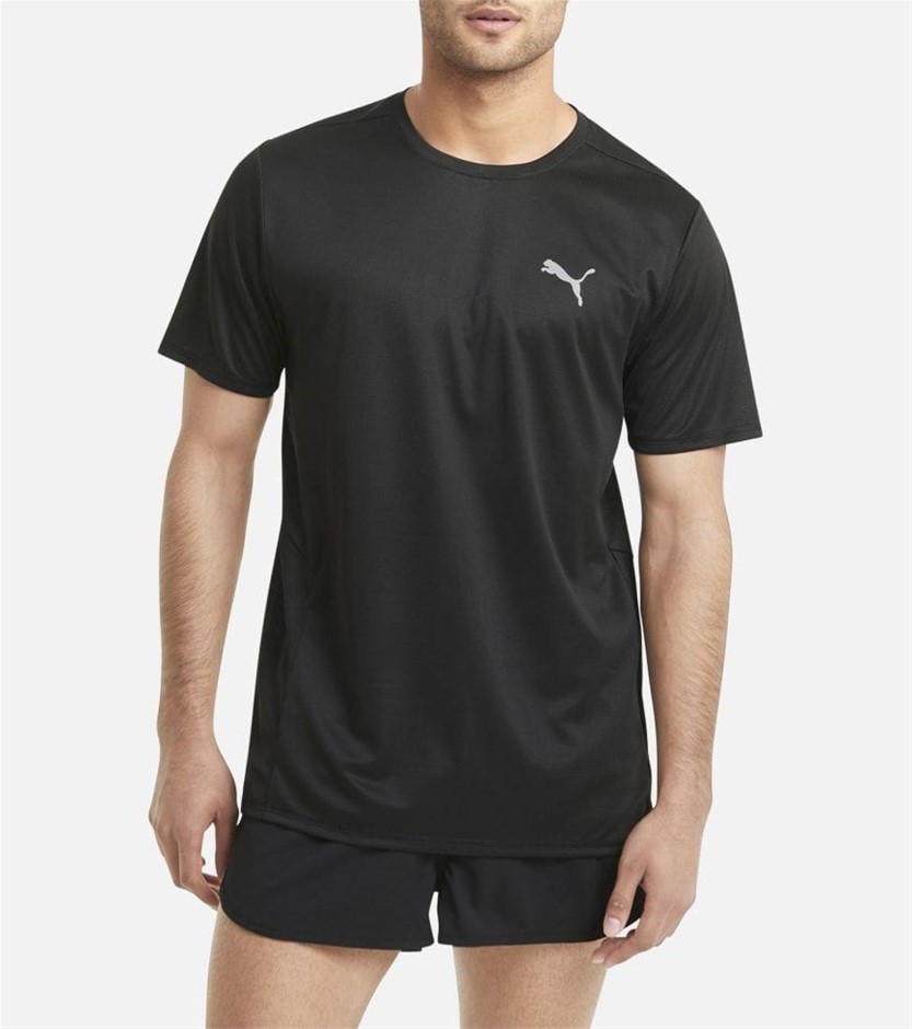 2 x PUMA Men's SS Tee, Size S, Cotton/Elastane, Black. Buyers Note - Disco