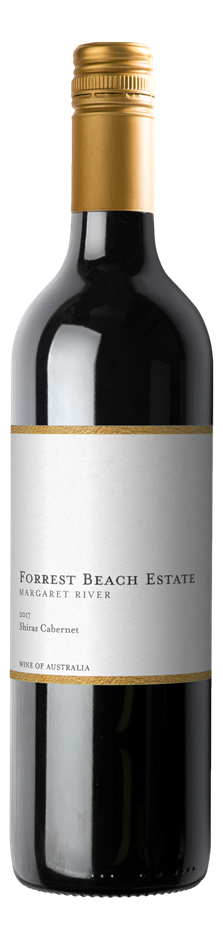 Forrest Beach Shiraz Cabernet White Labe