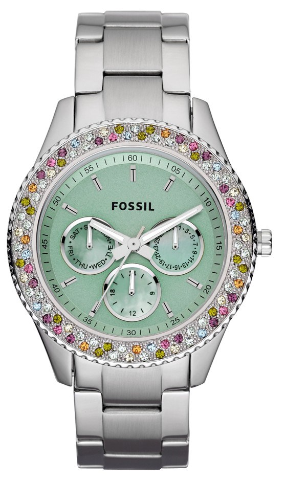 Fossil Stella Ladies Rainbow Crystal Set