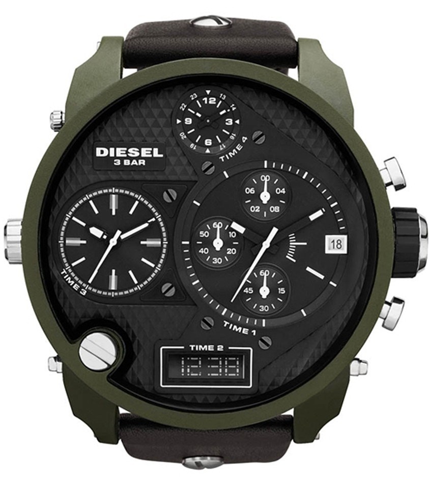 Diesel Super Bad Ass Big Daddy Mens Chro